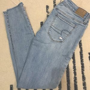 High wasted jeans